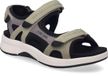 Josef Seibel Estelle 02 Platte sandalen Vrouwen Cuir Menthe