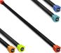 G5 HT SPORT Professionele bodybar met gewicht van 2 tot 6 kg, lange halterstang voor aerobic, yoga, pilates, thuisgym en sportschool (2 kg (rood)