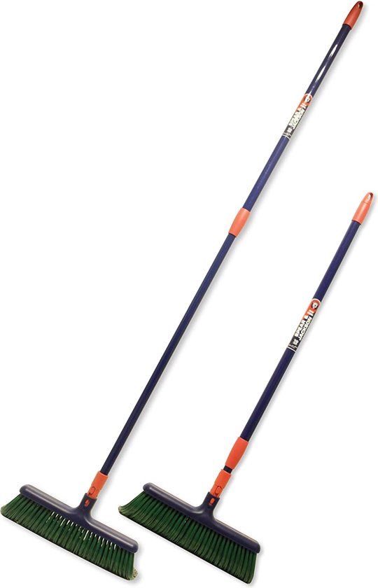 Spear & Jackson 4865RB Telescopische klauwbezem voor kunstgras