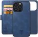 Rosso Element 2-in-1 Portemonnee Hoesje voor Apple iPhone 16 Pro Max - Blauw