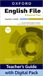 English Oxford English File 5th Edition C1-C2. Teacher's Guide + Digital MultiPack
