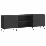 vidaXL TV Kast 150 x 31 x 50 cm Zwart Bewerkt hout