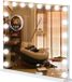 Vanitii Hollywood Vanity Miroir - Blanc - 80x58CM - Avec Bluetooth