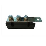 TS Fuse groundbar voor shunt zwart 500A max.