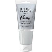Lefranc Bourgeois Flashe Series 2 - Verf - vinylemulsie - iriserend parelwit - transparant - mat - extra dun - 80 ml