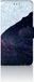 B2Ctelecom Samsung Galaxy S10 Plus Book Case Sea in Space