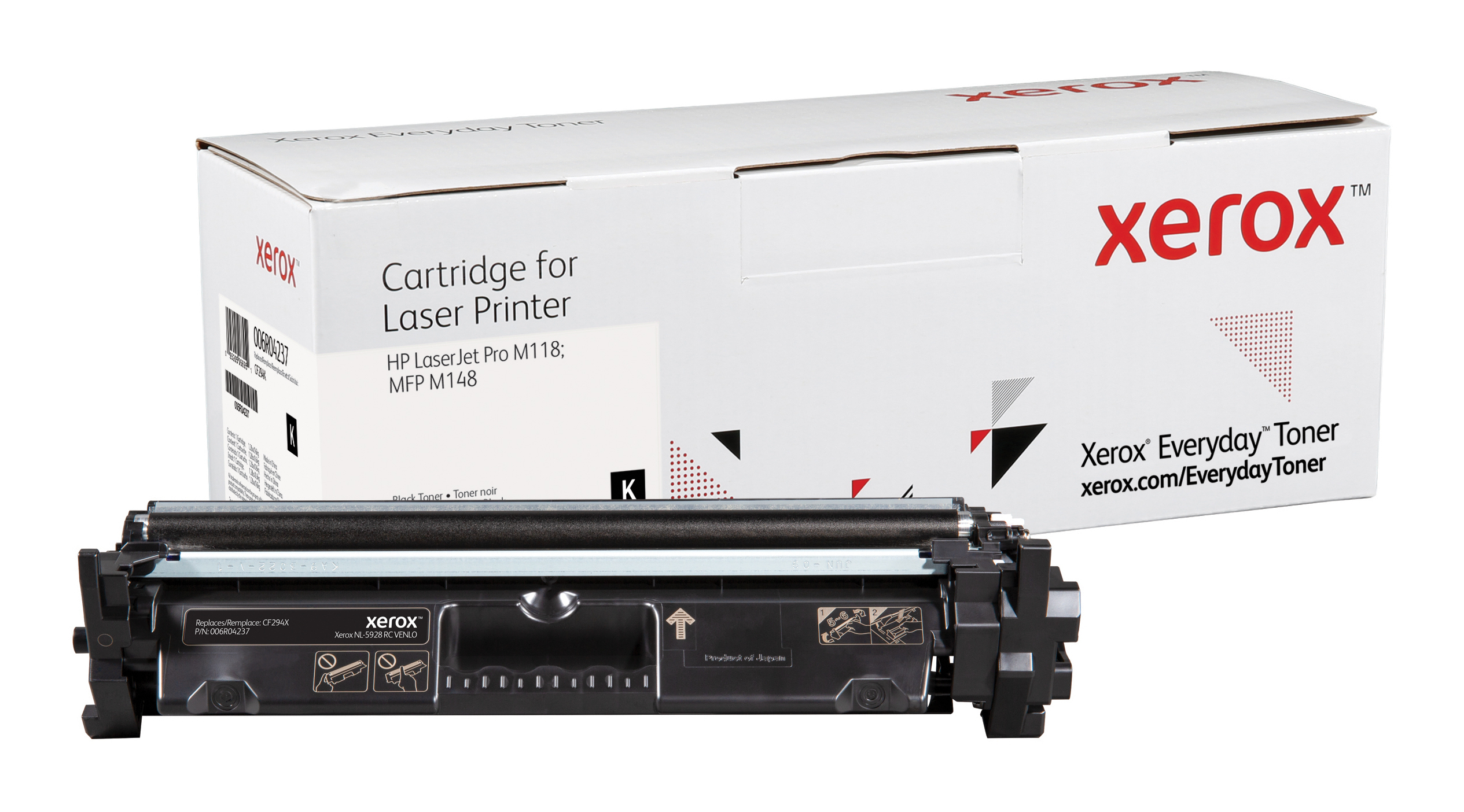 Xerox Everyday Zwart Toner vervangt de HP 94X (CF294X), Hoog rendement