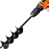 Vevor Grondboorpaalboor Grondgatboor Tuinboor voor Boormachine 8x41cm