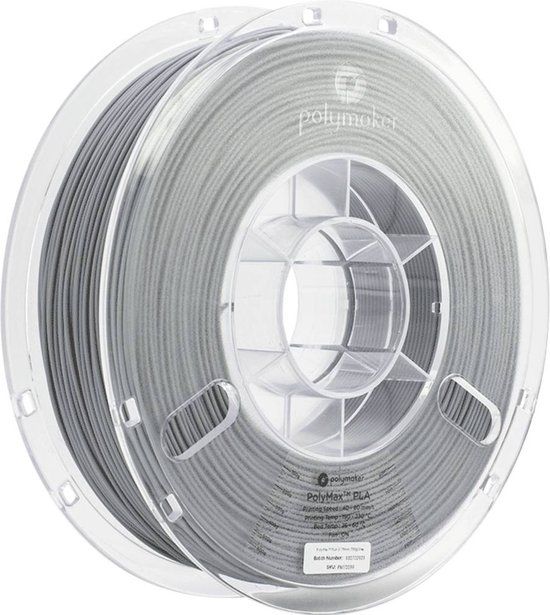 Polymaker PolyMax Tough PLA Grijs - 1,75 mm - 750 g