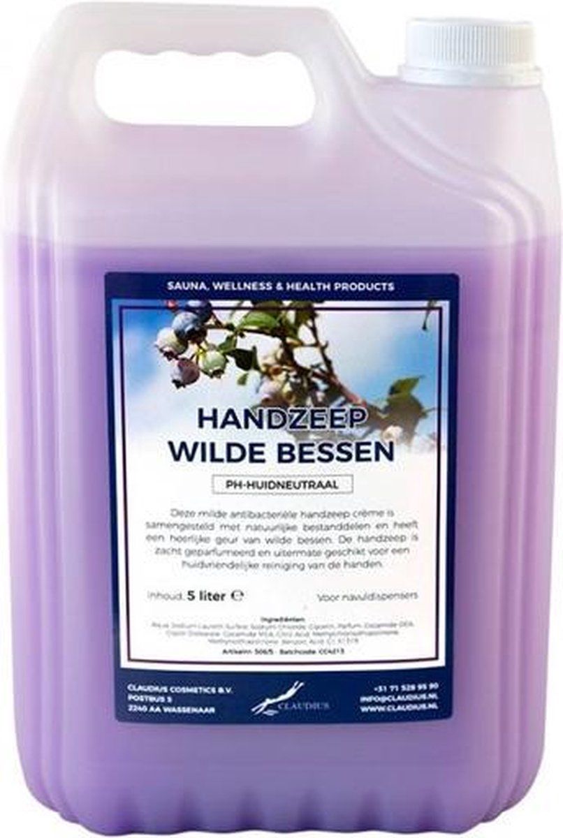 CLAUDIUS Handzeep Wilde Bessen 5 liter