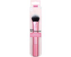 Real Techniques Tapered Cheek Brush - Blushkwast - Roze