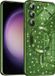 Techsuit Hoesje geschikt voor Samsung Galaxy S23 Plus - Luxe Glitter Back Cover - Geschikt voor MagSafe - Donkergroen