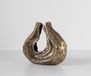 Sculpture Nexora Aluminium Oro Antico Faite main l40 x P15 x H33 cm