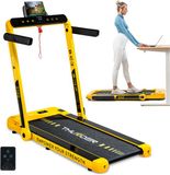 THUNDER tapis de course - RACE-GOLD - Marcheur pliable - 14 km/h - 130 kg - 2 CV