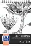 Oxford Tekenblok Sketching A4 50 vel spiraal | 5 stuks