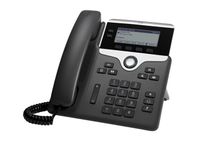 Cisco UP Phone 7821 - IP Phone - Black/Silver