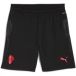 PUMA AC Milan trainingsshort voor Heren, Zwart/Rood, Maat XS