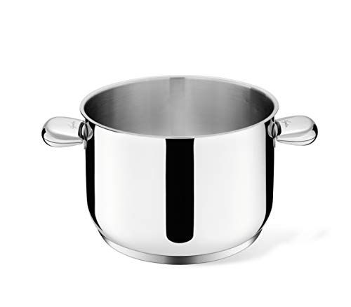 Lagostina Salvaspazio Kookpan - 26 cm - Roestvrij staal - Inductie - Oven - Made in Italy