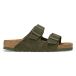 Birkenstock Sandales cuir suède Arizona