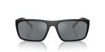 Scuderia Ferrari Fz 6003u Lunettes de soleil homme noir rectangulaires gris 59mm