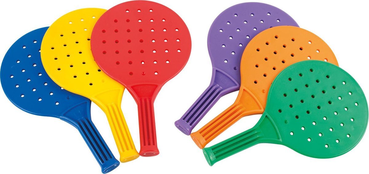 Spordas Paddle racket | Beach Tennisracket | Set van 6 rackets