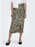 ONLY Willow Jupe Mi-longue Verte M Femme