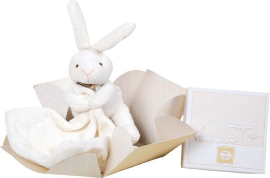 Doudou et Compagnie Knuffeldoekje Konijntje 10 cm
