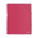 Spiraalmap DOHE Spiraalmap - 30 hoezen PP (80 mic) A4 - rood