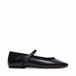 Steve Madden Dames ballerina's Vinetta zwart leder