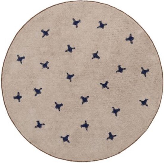 Tapis Petit Vloerkleed Jort &#216;130cm - Beige