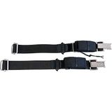 Scubapro Argon Strap, Tank Mount drukregelaar set voor duiken in koud water, uniseks, volwassenen, zwart