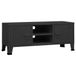 Syfax Tv-meubel industrieel 105x35x42 cm metaal zwart