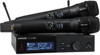 Shure SLXD24D+ /N8C-K55 draadloos systeem met 2 portable Nexadyne (606-694 MHz)
