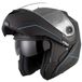 Eole SYRIUS Casque modulable Noir et bleu, Taille L (59-60cm)