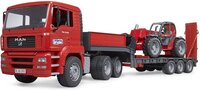 Bruder MAN TGA vrachtwagen met Manitou MLT 633 - Blauw - 1:16 schaal