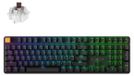 Keychron J5 QMK Draadloos Mechanisch Toetsenbord, RGB, Hot-Swap, 100% toetsenbord met numeriek keypad - Keychron Super Brown, Zwart