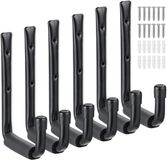 Merkloos Relaxdays Wandhaken set van 6