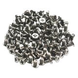 QNAP SCR-M2SSDA-96 Schroefkit Metaal Platte kop Chroom 96 stuks