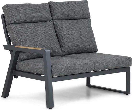 Lifestyle Garden Furniture Lifestyle Marseille hoek loungeset 4-delig Grijs-antraciet