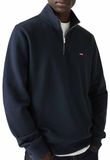 Levi's Heren Original Hm 1/4 Zip Sweatshirt, navy blazer, L