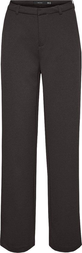 VERO MODA VMZAMIRA MW SLIM STRAIGHT PANT NOOS - Dames - Leggings - Chocolate Torte - S/30
