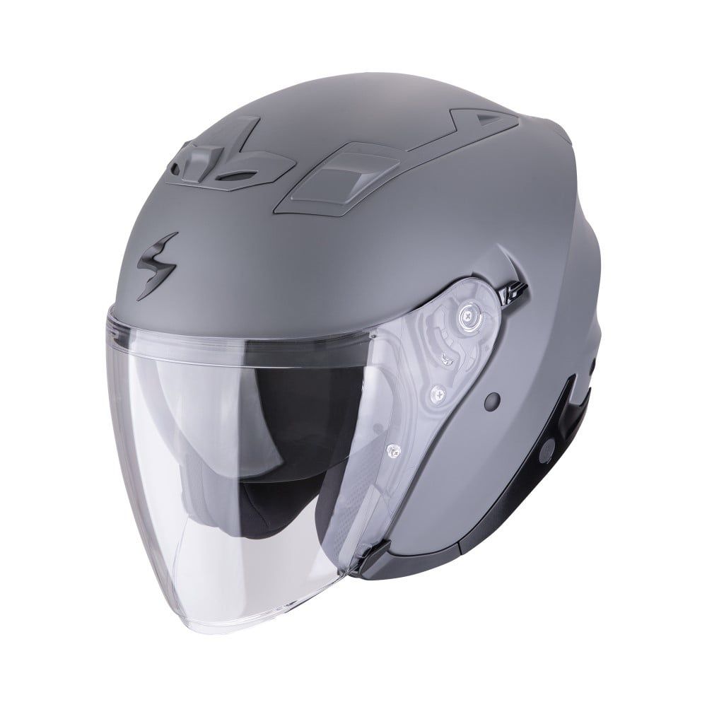 Scorpion EXO-Z1 Mat Cement Grijs Jethelm - Helm