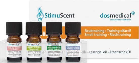 DOS Medical Reuktraining Set 3 - 4 x 3 ml - Geurtraining bij reukverlies