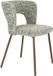 Housecraft Living Chelsea Eetkamerstoelen Groen - Set van 2