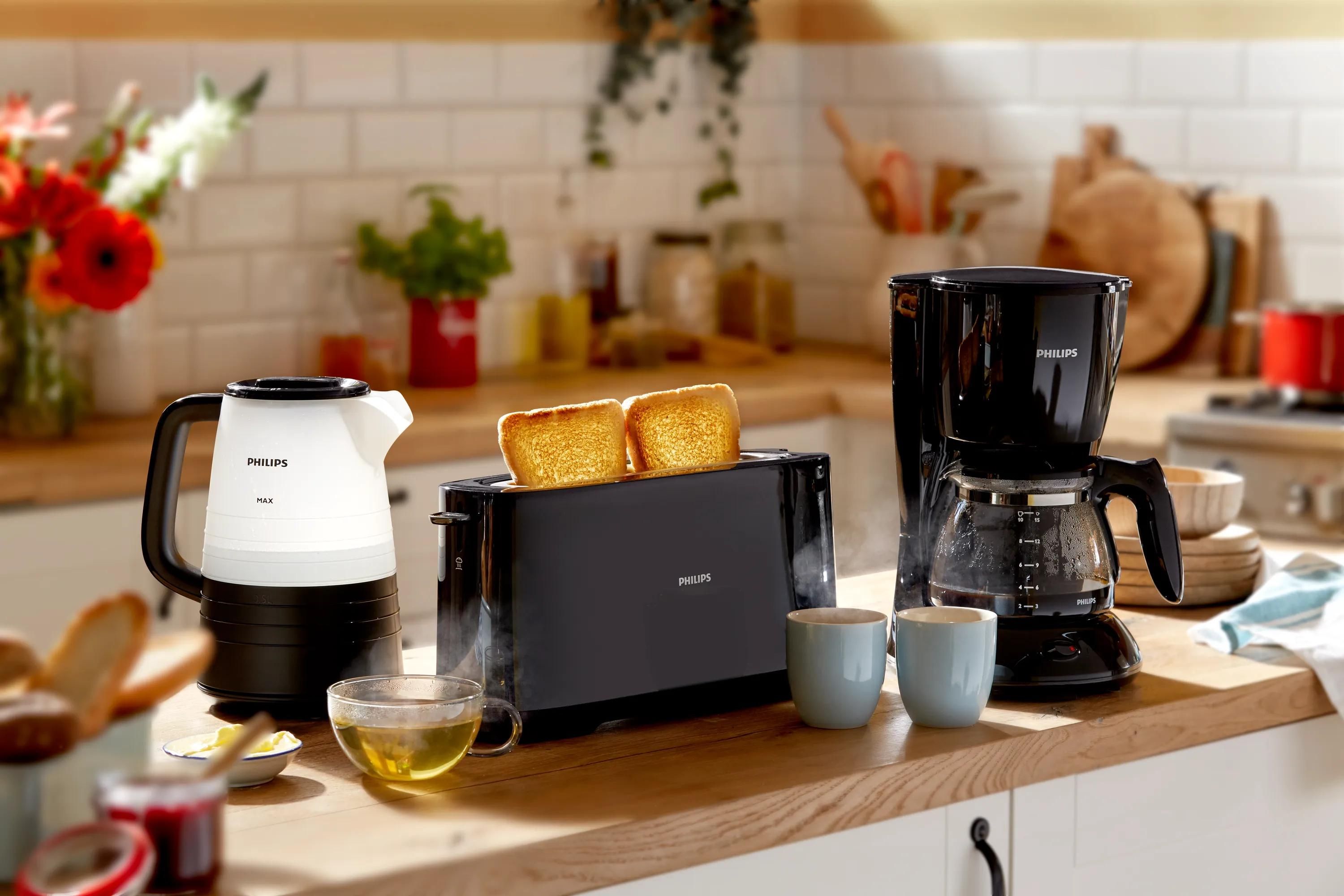 Philips Daily Collection HD2590/90 - Broodrooster - Zwart