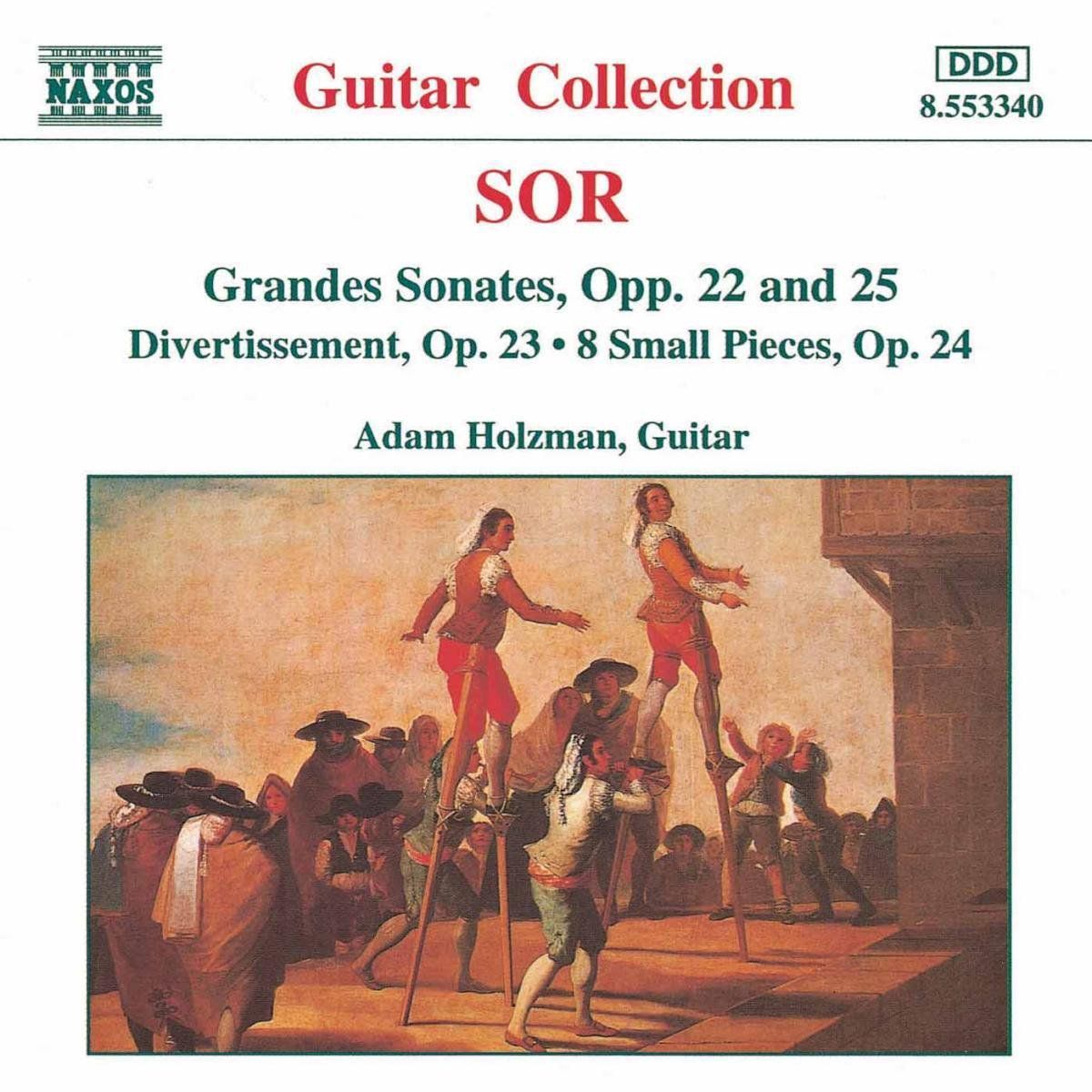 OUTHERE Sor Fernando: Grandi Sonate Opus 22 Opus 25 - Divertissement - CD