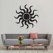 Sticker Mural Soleil - 327x327 Cm - Noir