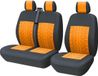 TOYOUN Universele Van Stoelhoezen 3D Bandenspoor Print Oranje