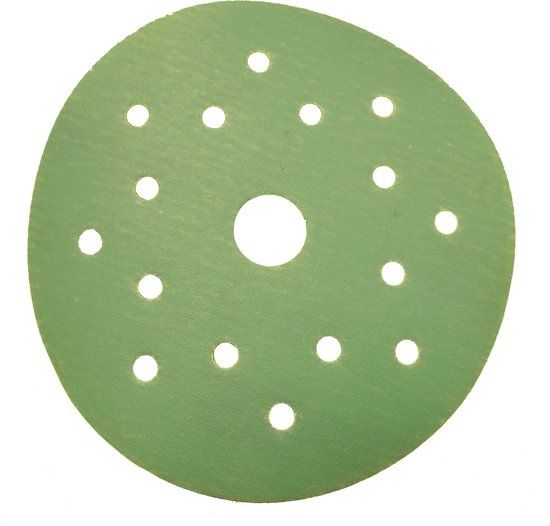 Rupes HQ400 Schuurfilm Polyester Rond 125mm P180 - 25 Stuks