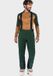 Schöffel Men's Pants Style Pine Green with Stretch